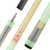 Poison Candy Sugar Pool Cue Gen1 Light Green with Peach No Wrap with 12.4mm Venom Carbon Fiber Shaft