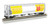 Bachmann HO Scale Cylindrical 4-Bay Grain Hopper Government Canada/CNWX (Silver)