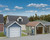 Walthers Cornerstone HO Scale Building/Structure Kit Single-Car Garage (2-Pack)