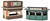 Walthers Cornerstone HO Scale Building/Structure Kit Newsstands (2-Pack)