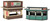 Walthers Cornerstone HO Scale Building/Structure Kit Newsstands (2-Pack)