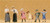 Preiser HO Scale Model Figure/People Set - 1900s Women And Children 6-Pack
