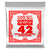 Ernie Ball P01142 .042 Nickel Wound Electric Guitar Strings 6PK