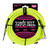 Ernie Ball P06080 10' Braided Straight/Angle Instrument Cable Neon - Yellow