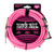 Ernie Ball P06083 18' Braided Straight/Angle Instrument Cable - Neon Pink