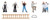 Faller HO Scale Model Figure/Peo​ple Set - Building Renovation Workers 6-Pack