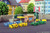 Kibri Z Scale Building/Structure Kit Fountain and Park Bench Accessory Set