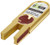 Extreme Tip Tool 5-in-1 Pool/Billiard Cue Shaper/Scuffer/Tapper/Burnisher Gold