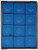 Silver Cup ELECTRIC BLUE Pool Billiard Cue Chalk (12 Pack)