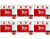 Master Billiard/Pool Cue Chalk - Black - 6 Pack/72 Pieces