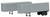 Walthers HO Scale 35' Fluted-Side Trailer Undecorated (Gray) 2-Pack