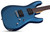 Schecter C-6 Deluxe Six-String Electric Guitar - Satin Metallic Light Blue