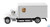 Walthers HO Scale International 4900 Single-Axle Box Van UPS (Cartage Service)