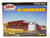 Atlas HO Scale Model Railroad Building Kit 3-Stall Roundhouse for Locomotives