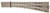 Atlas O Scale Code 148 Solid Nickel Silver 2-Rail Track - #5 Right Hand Turnout