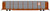Intermountain HO-Scale 89' Bi-Level Auto Rack Carrier - BNSF Brown Circle Cross