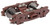 Walthers Proto HO Scale Pennsylvania 2D-P5 Express Car Trucks Tuscan - 1 Pair
