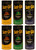 Sun-Glo MED Mix Shuffleboard Powder Wax 6 Pack 2ea. Speeds 3-5