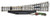 Atlas N Scale Code 80 #6 Remote Left-Hand Turnout/Switch Model Train Track