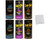 Sun-Glo FAST Mix Shuffleboard Powder Wax 6 Pk, 2ea. Speeds 1, 1.5, 2 + Talc Bag