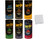 Sun-Glo Variety Shuffleboard Powder Wax 6 Pack - Speed 1-6 + Talc Bag