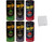 Sun-Glo Mix Shuffleboard Powder Wax 6 Pack - 2 cans of Speed 4-6 + Talc Bag