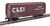Walthers HO Scale 40' ACF Welded Boxcar/8' Door Chicago & Eastern Illinois #3315