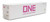 Walthers HO Scale 40' Hi-Cube Smooth-Side Reefer Shipping Container ONE Wht/Pink