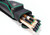 McDermott 3x5 Shaft Backpack Sport Pool Cue Stick Case Black with Green Piping