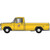 Atlas N Scale 1973 Ford F-100 Pickup Truck Vehicle 2-Pack Chicago North Western