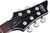 Schecter Damien Platinum 6 Electric Guitar Silver Bat Fretmarkers - Satin Black