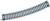 Atlas HO Scale Code 100 22" Radius Curve Bulk Model Train Track (Single Piece)