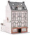 Faller HO Scale Building/Structure Kit Townhouse with Repair Shop in Rear