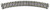 Atlas N Scale Code 80 11" Radius Curve Bulk Model Train Track (Single Piece)