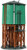 Atlas HO Scale Model Railroad Building Kit Water Tower for Steam Trains