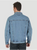 Wrangler Men's Rugged Wear Western Denim Jacket Vintage Indigo - Large