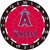 MLB Anaheim Angels 12" Paper Dart Board With Darts-Limited Quantity!!