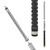 Katana KATBJ03 Silver w/ Black Stripes & Logo Break Jump Pool/Billiard Cue Stick