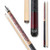 Athena ATH11 Pool/Billiards Cue -Onlay of Roses On Natural Stained Maple