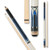 Action Exotic ACT136 Blue & White Diamonds White Wrap Pool/Billiards Cue Stick