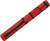 Action Brand AC22 2X2 Oval Hard Vinyl Pool/Billiard Cue Case - Textured Red
