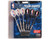 Set of 6 NBA Memphis Grizzlies Steel Tip Darts & Flights with NBA Logo