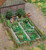 Walthers SceneMaster HO Scale Vegetable Garden Plot (Fence/Bench) Scenery Kit