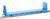 Atlas HO Scale 62' Bulkhead Flatcar General American/GAEX (Blue/White) #63089