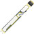 Griffin GRC22B 2x2 Oval Hard Vinyl Pool/Billiard Cue Case- White/Navy/Yellow