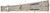 Atlas Z Scale Code 55 #6 Left-Hand Turnout/Switch Model Train Track