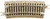 Atlas N Scale Code 65 True-Track 11" Radius 1/2 Curve 8-Pack Model Train Track