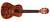 Luna UKEHENDRAMAHT Henna Dragon Mahogany Tenor Ukulele/Uke
