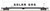 Atlas O Scale 33,000-Gallon Tank Car (2-Rail) Solar Gas (White/Black) #17081