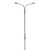 Atlas N Scale Double-Arm Streetlight 3-Pack with Warm White LED (Gray)